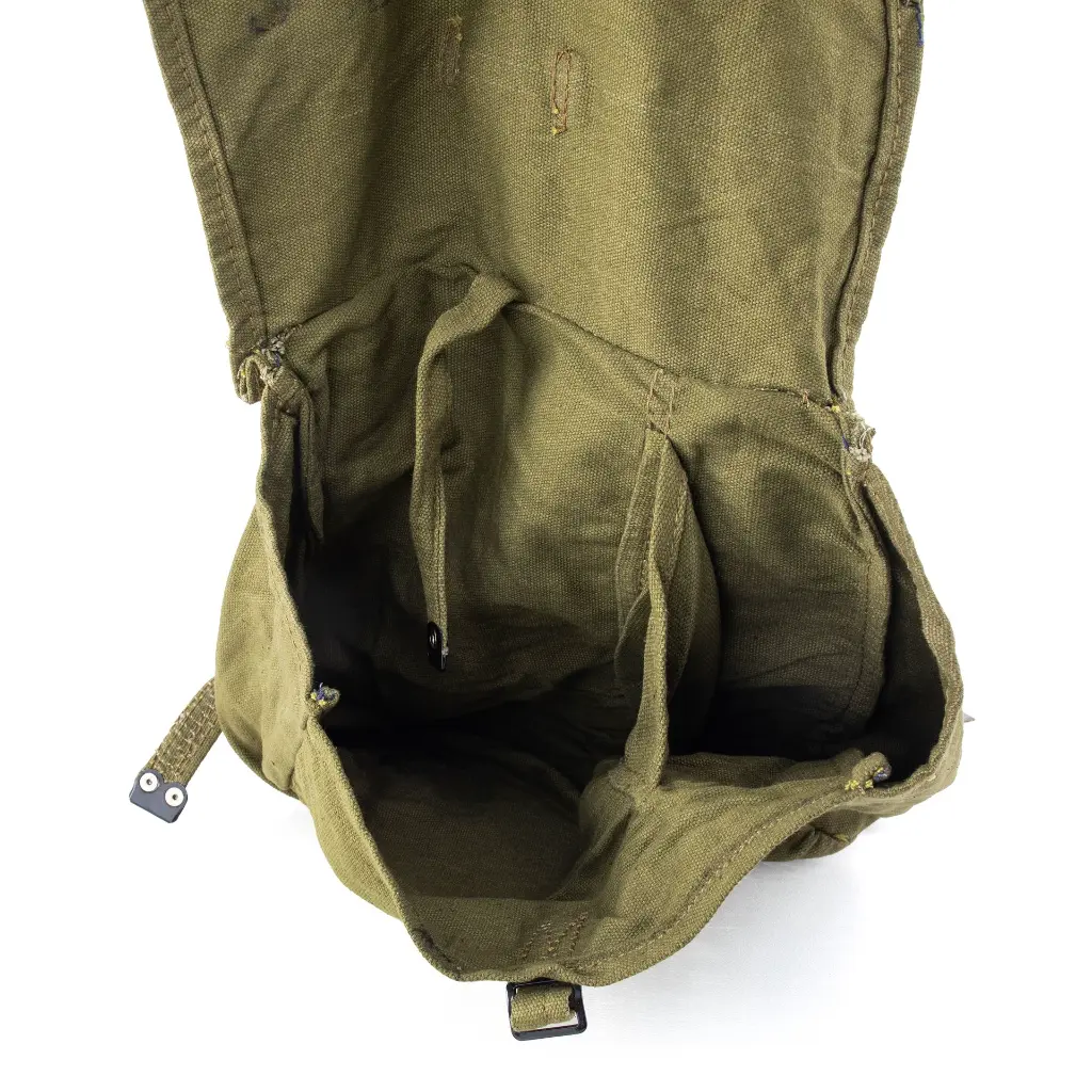 Czech Army Canvas Shoulder Bag | Assorted OD | Issued | Swiss Link